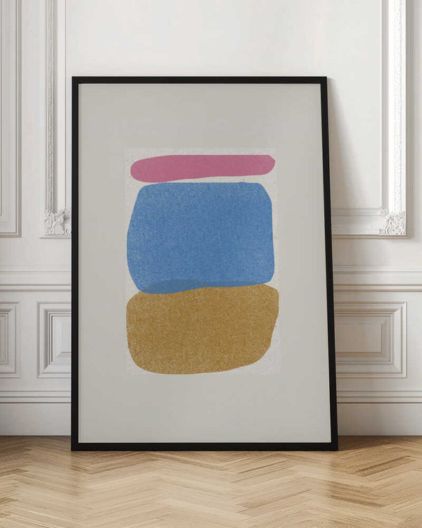 Tablou înramat „Color Harmony Trio” de THE MIUUS STUDIO