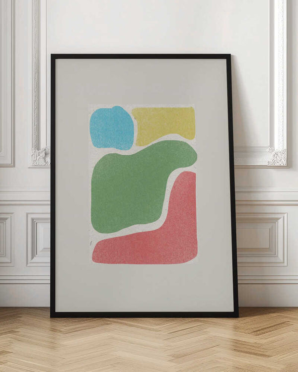 Tablou înramat „Colorful Forms” de THE MIUUS STUDIO