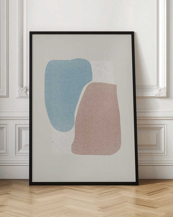 Tablou înramat „Soft Shapes Harmony” de THE MIUUS STUDIO