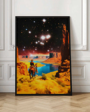 Tablou înramat „The Cosmic Frontier” de Taudalpoi