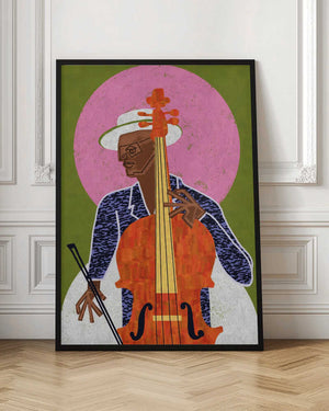 Tablou înramat „MUSICIAN GUY VII” de Gulcihan Ozguc