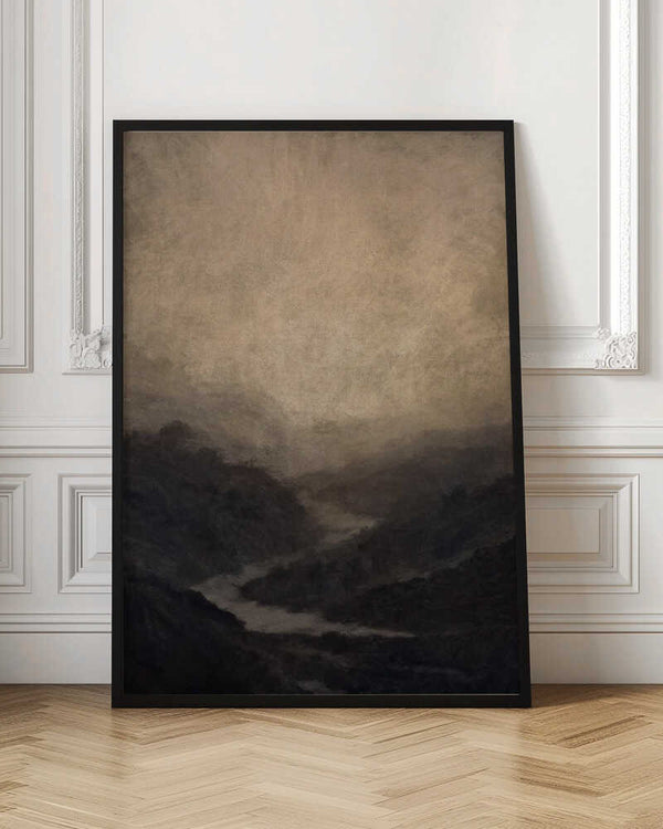 Tablou înramat „Highland River” de Dan Hobday