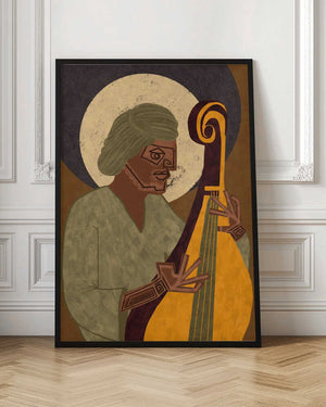 Tablou înramat „MUSICIAN GUY IX” de Gulcihan Ozguc