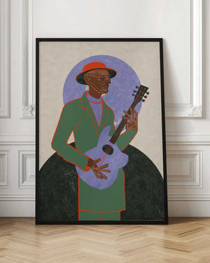 Tablou înramat „MUSICIAN GUY XII” de Gulcihan Ozguc