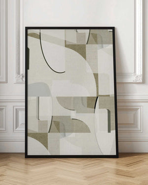 Tablou înramat „Neutral Curves 2” de cartissi