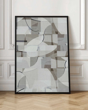 Tablou înramat „Neutral Curves 8” de cartissi