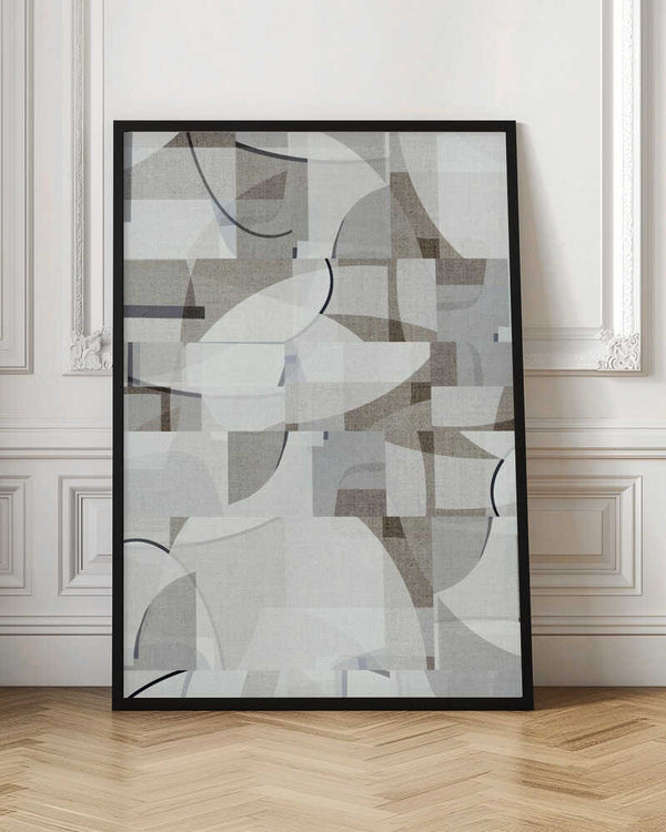Tablou înramat „Neutral Curves 8” de cartissi