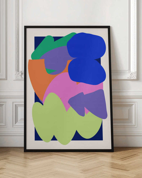 Tablou înramat „HARMONIE VISUELLE” de RS LAB STUDIO