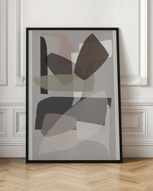 Tablou înramat „Neutral Shapes 3” de cartissi