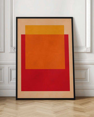 Tablou înramat „Contrasting colors 4” de Vitor Costa