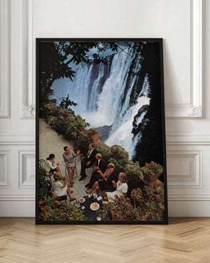 Tablou înramat „Zambezi Retreat” de Mikhail Siskoff