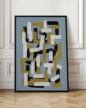 Tablou înramat „Abstract Composition No.1” de THE MIUUS STUDIO