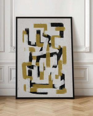 Tablou înramat „Abstract Pathways” de THE MIUUS STUDIO