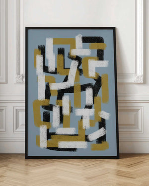 Tablou înramat „Abstract Pathways” de THE MIUUS STUDIO