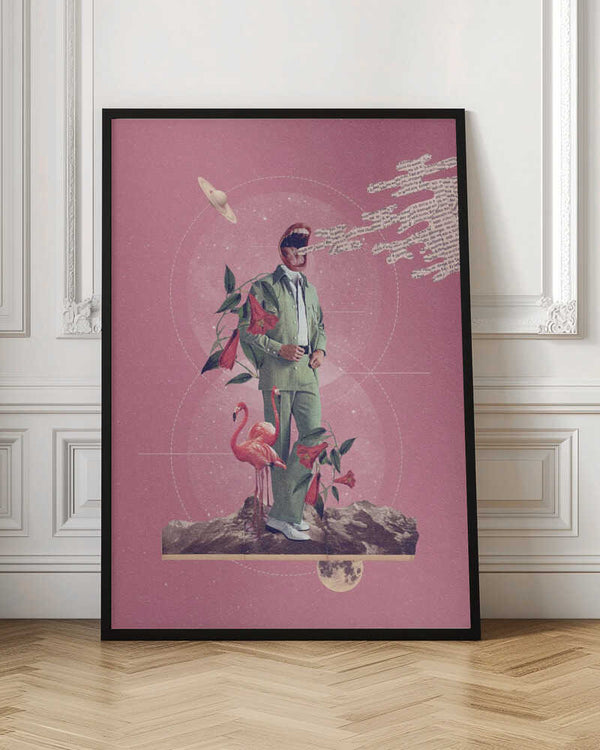 Tablou înramat „Tropical Theme” de Dominik Przerwa