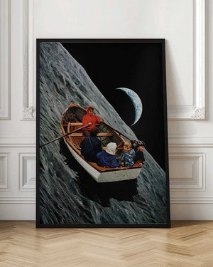 Tablou înramat „Aunt May's Rowboat” de Mikhail Siskoff