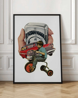 Tablou înramat „Nostalgic 1960s Imagery” de Mikhail Siskoff