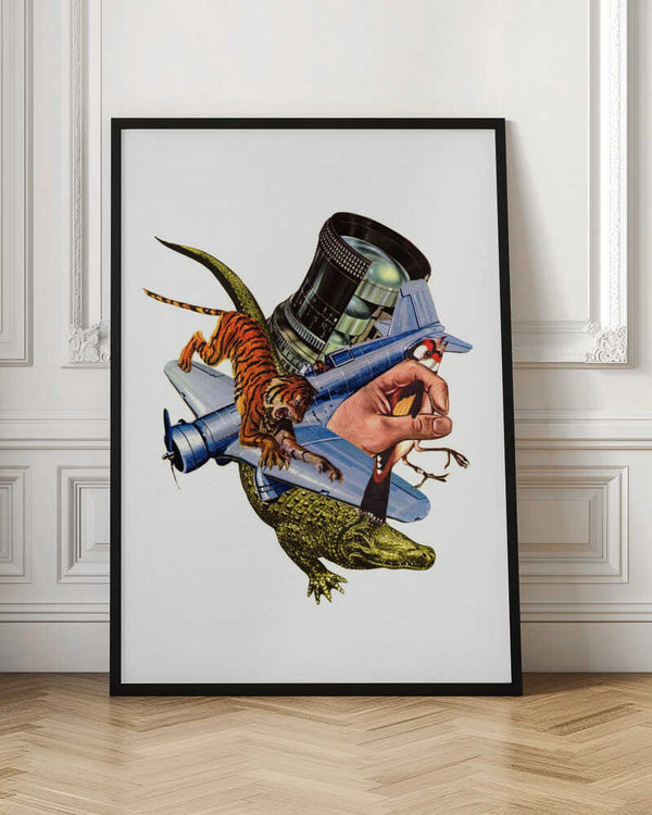 Tablou înramat „Adventures In Zoology” de Mikhail Siskoff