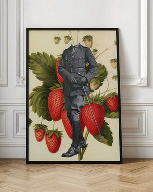 Tablou înramat „Major Strawberry” de Mikhail Siskoff