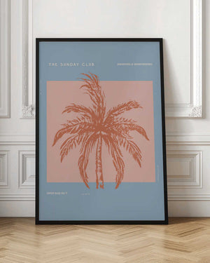 Tablou înramat „Sunkissed Oasis” de Treechild