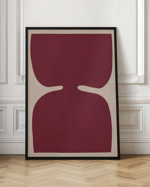 Tablou înramat „Crimson Reflection” de Vitor Costa