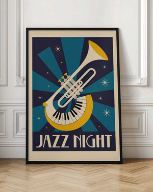 Tablou înramat „Jazz Night” de Andreas Magnusson