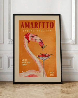 Tablou înramat „Flamingo Delight” de The Whiskey Ginger