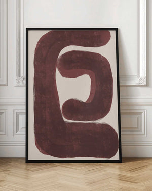 Tablou înramat „Abstract Shape No.4” de THE MIUUS STUDIO