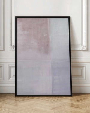 Tablou înramat „Pastel Painted Wall Mauve Pink” de Alexandra Weise