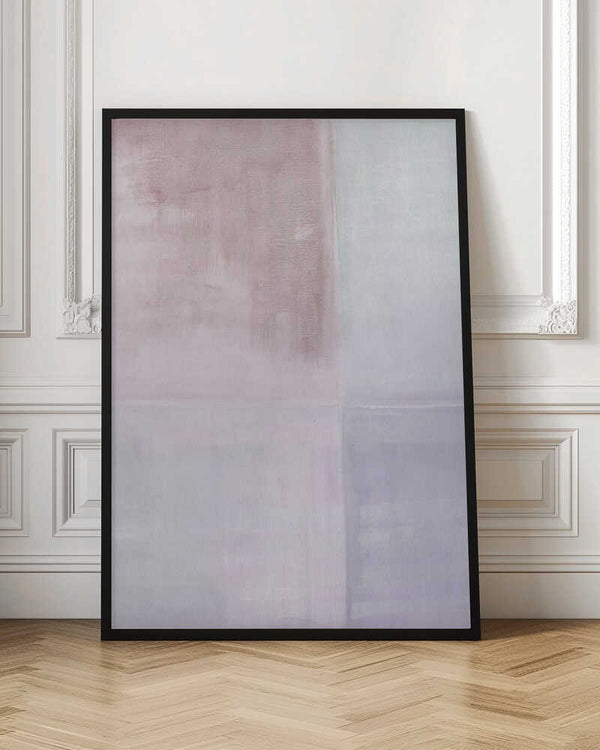 Tablou înramat „Pastel Painted Wall Mauve Pink” de Alexandra Weise