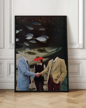 Tablou înramat „Loan Shark” de Mikhail Siskoff