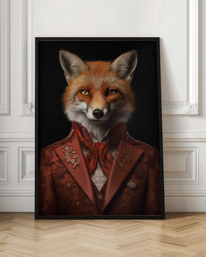 Tablou înramat „Red Fox Portrait” de Andreas Magnusson