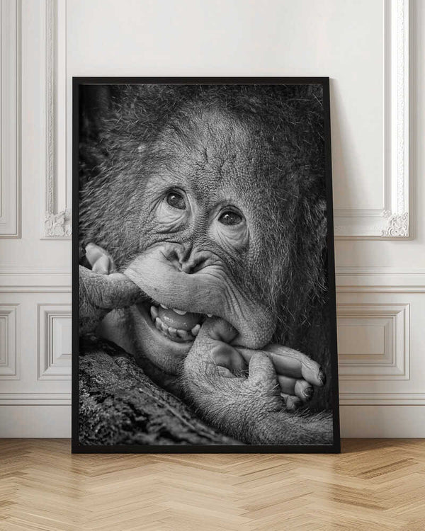 Tablou înramat „Big Smile.....please” de Angela Muliani Hartojo