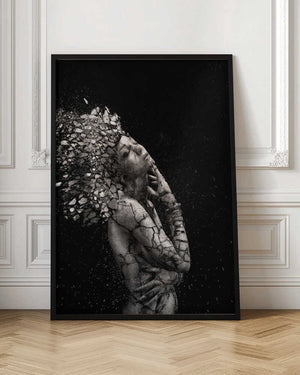Tablou înramat „The Fragile Squaw” de Alexandre Brouzes