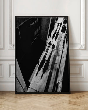Tablou înramat „Queen Street” de Jian Wang