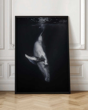 Tablou înramat „Black Whale” de Barathieu Gabriel