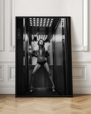 Tablou înramat „Elevator” de Martin Krystynek MQEP