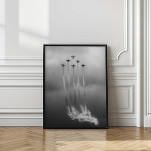 Tablou înramat „Six on Cloud” de Antonyus Bunjamin (Abe)