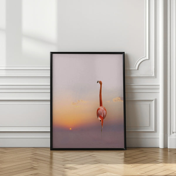 Tablou înramat „sunset ...” de Anna Cseresnjes