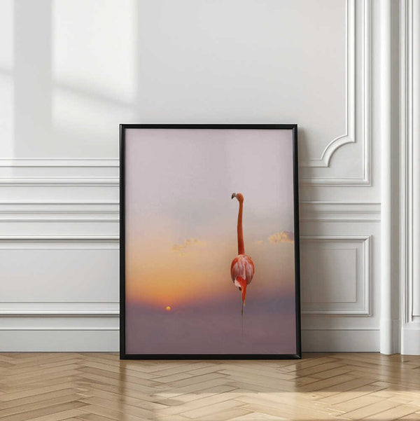 Tablou înramat „sunset ...” de Anna Cseresnjes