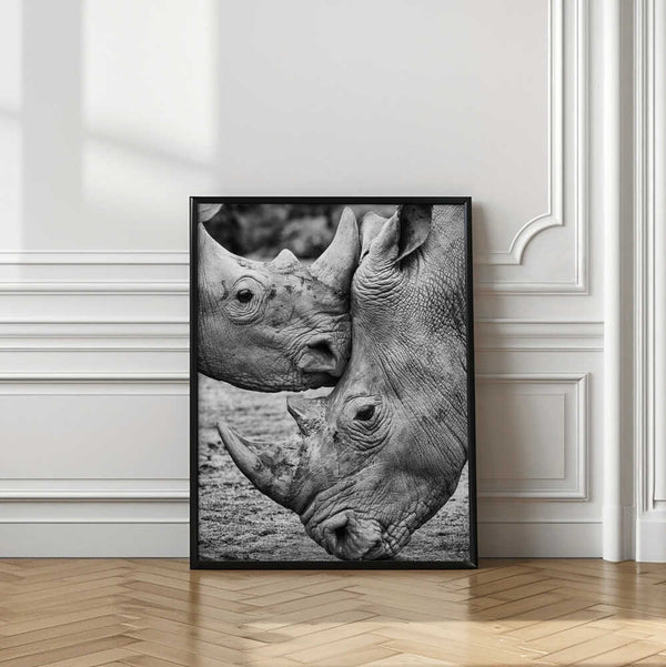 Tablou înramat „Face to face” de Jesus Concepcion Alvarado