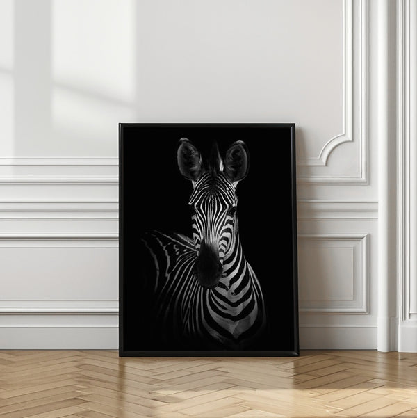 Tablou înramat „The Zebra” de WildPhotoArt