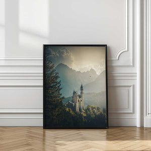 Tablou înramat „Neuschwanstein Castle” de Cuma Cevik