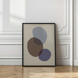 Tablou înramat „Organic Shapes 05” de Pictufy Studio