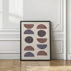 Tablou înramat „Collage 04” de Pictufy Studio