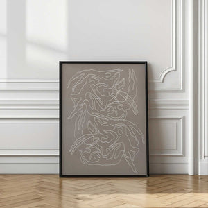 Tablou înramat „Swimmers” de Pictufy Studio II