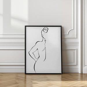 Tablou înramat „Back” de Pictufy Studio II
