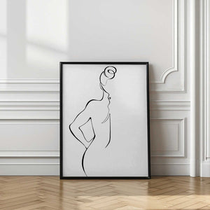 Tablou înramat „Back” de Pictufy Studio II