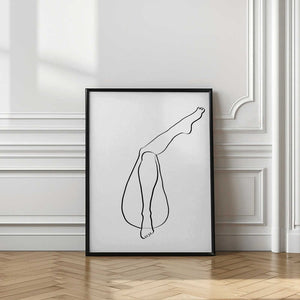 Tablou înramat „Legs” de Pictufy Studio II