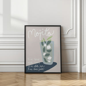 Tablou înramat „Mojito” de Pictufy Studio II